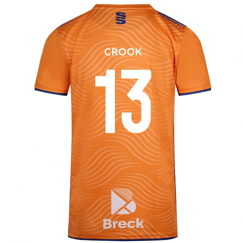 Danxen Herren Millie Crook #13 Trikot Orange Schwarz Torwarttrikot 2025/26
