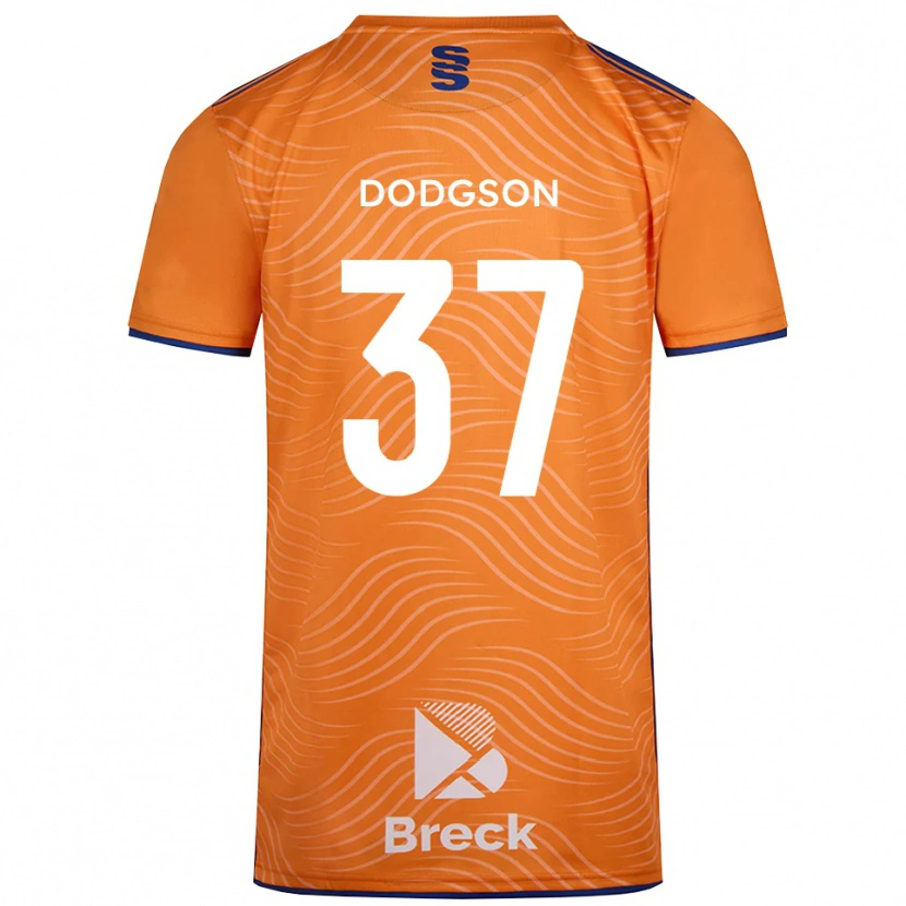 Danxen Herren Ewan Dodgson #37 Trikot Orange Schwarz Torwarttrikot 2025/26