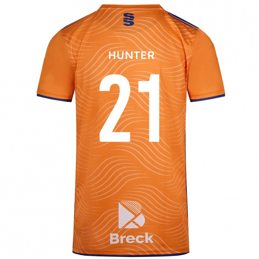 Danxen Herren Megan Hunter #21 Trikot Orange Schwarz Torwarttrikot 2025/26