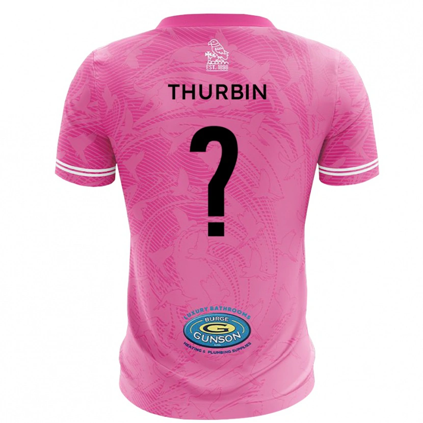 Danxen Herren Johnny Thurbin #0 Trikot Pink Weiß Torwarttrikot 2025/26
