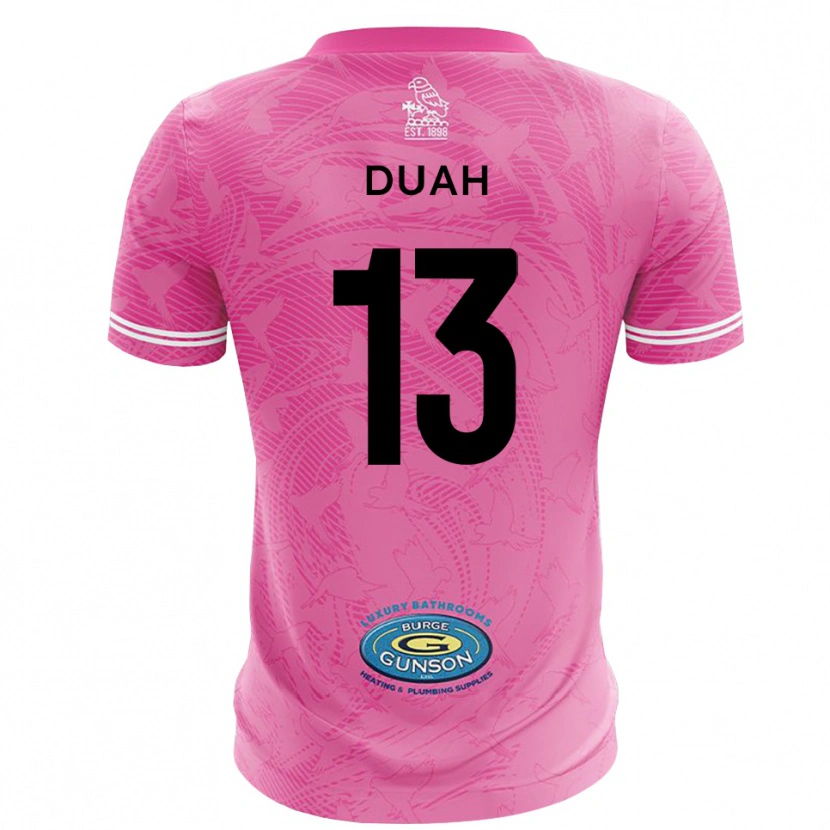 Danxen Herren Enos Duah #13 Trikot Pink Weiß Torwarttrikot 2025/26