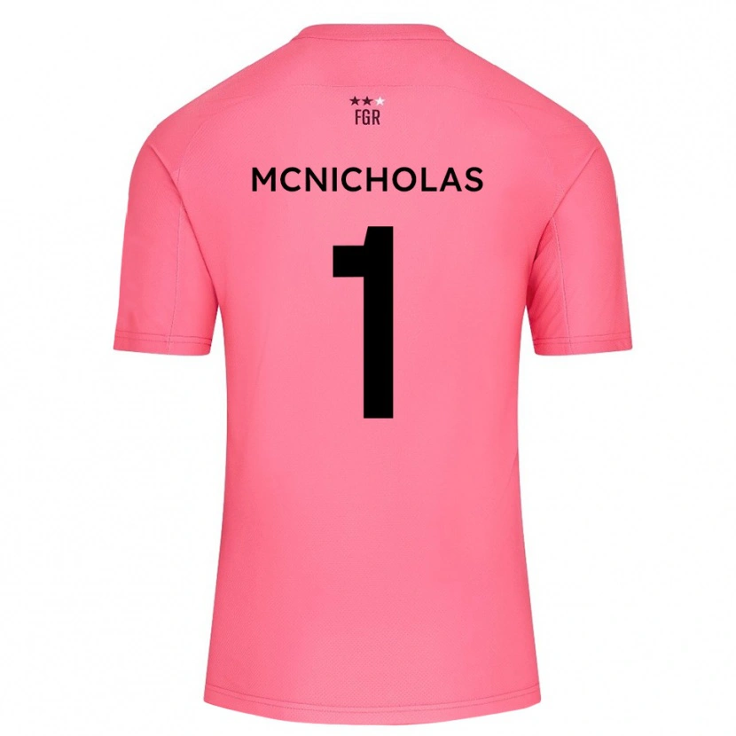 Danxen Herren Luke McNicholas #1 Trikot Kirschblütenrosa Torwarttrikot 2025/26