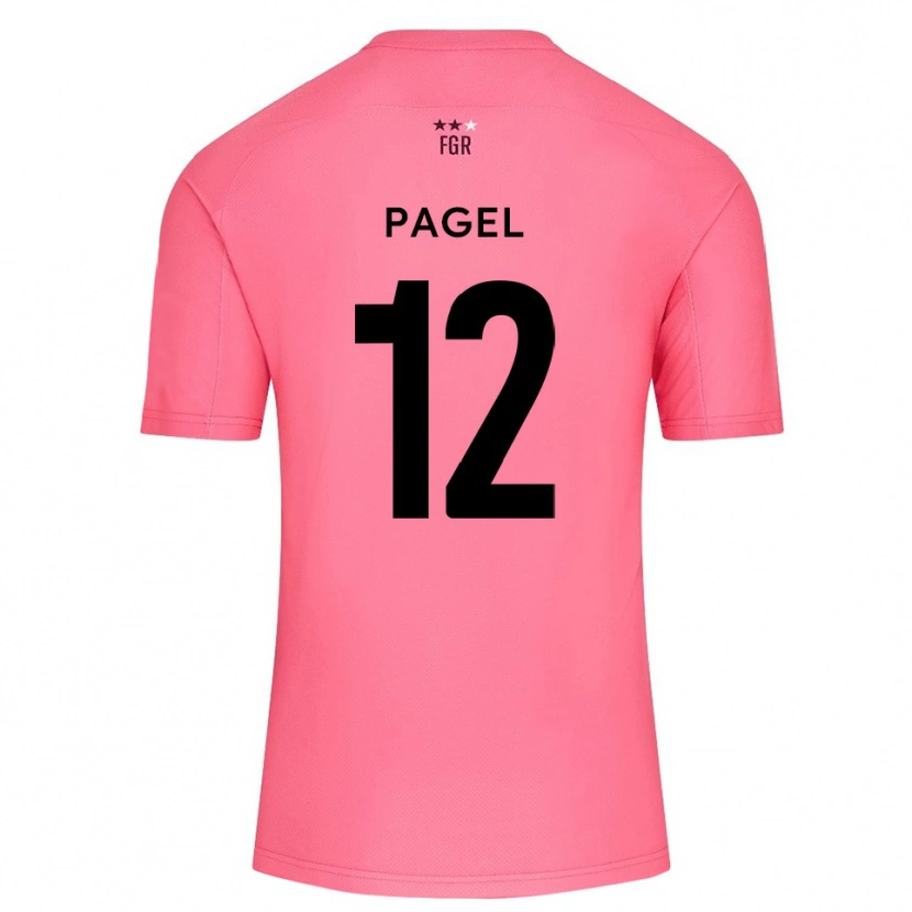 Danxen Herren Fiachra Pagel #12 Trikot Kirschblütenrosa Torwarttrikot 2025/26