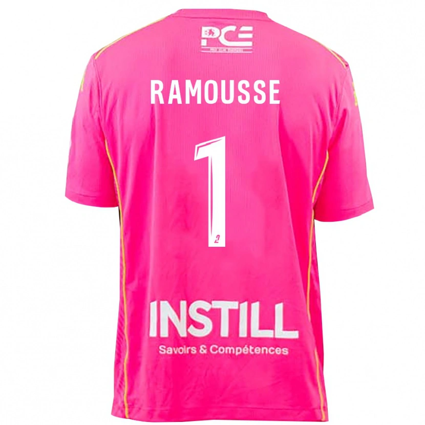 Danxen Herren Théo Ramousse #1 Trikot Magenta Torwarttrikot 2025/26