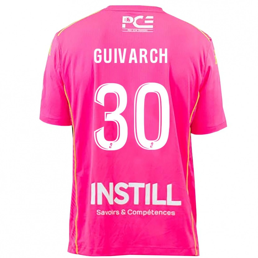 Danxen Herren Théo Guivarch #30 Trikot Magenta Torwarttrikot 2025/26