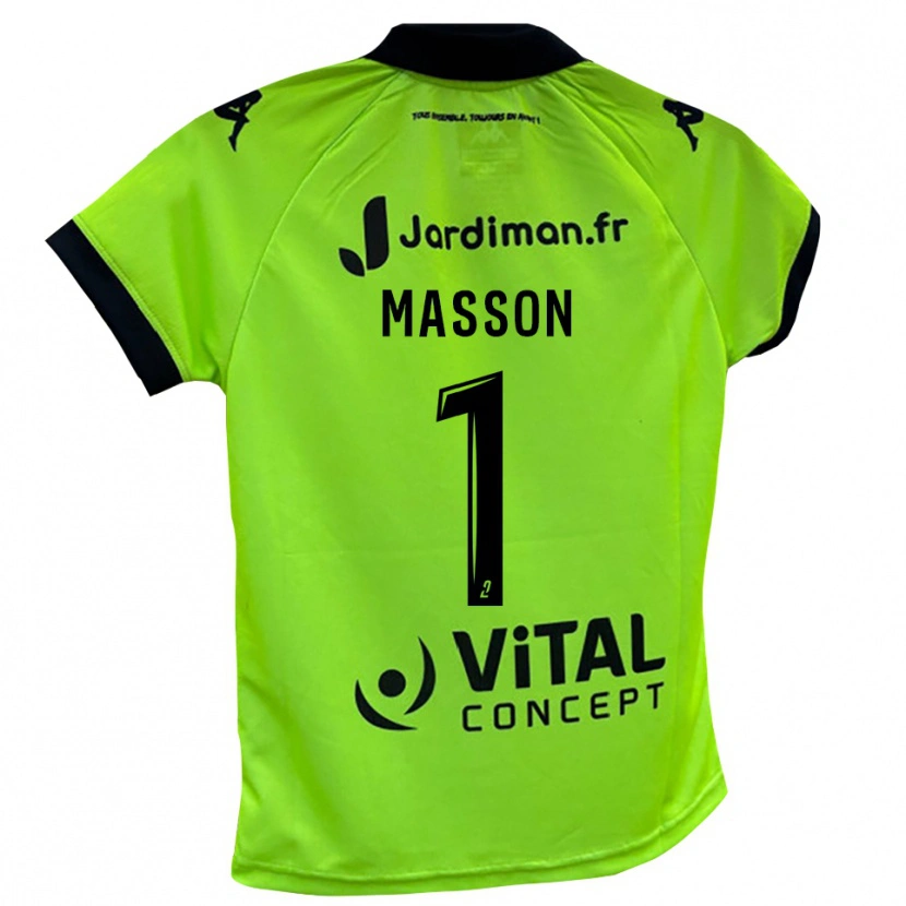 Danxen Herren Albert Masson #1 Trikot Neon Grün Torwarttrikot 2025/26