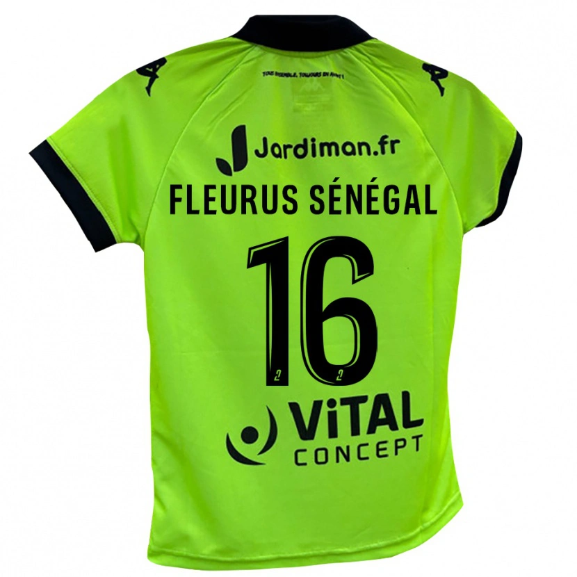 Danxen Herren Paul Fleurus Sénégal #16 Trikot Neon Grün Torwarttrikot 2025/26