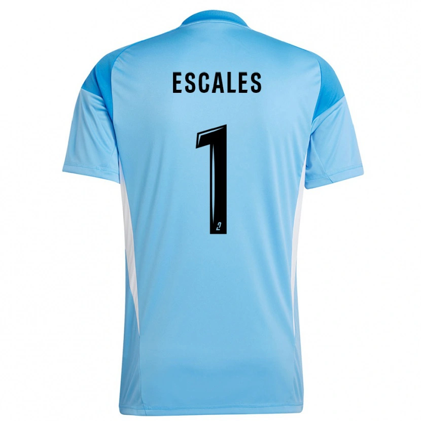 Danxen Herren Florian Escales #1 Trikot Himmelblau Weiß Torwarttrikot 2025/26