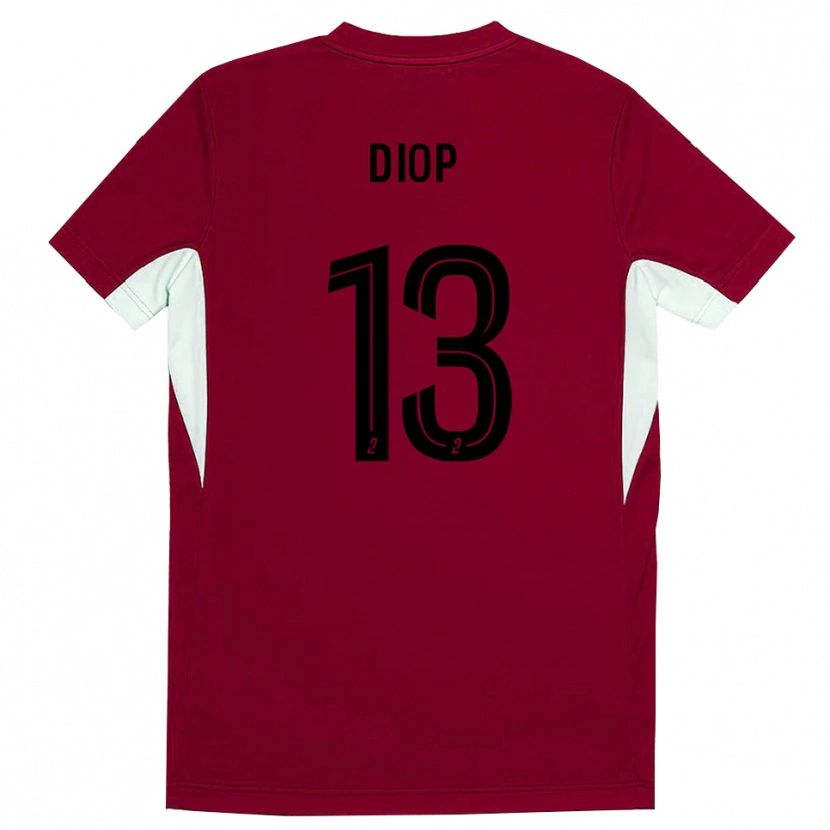 Danxen Herren Mamadou Diop #13 Trikot Rot Schwarz Torwarttrikot 2025/26