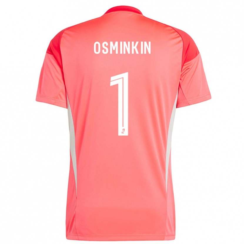 Danxen Herren Vitaliy Osminkin #1 Trikot Orange Rot Weiß Torwarttrikot 2025/26