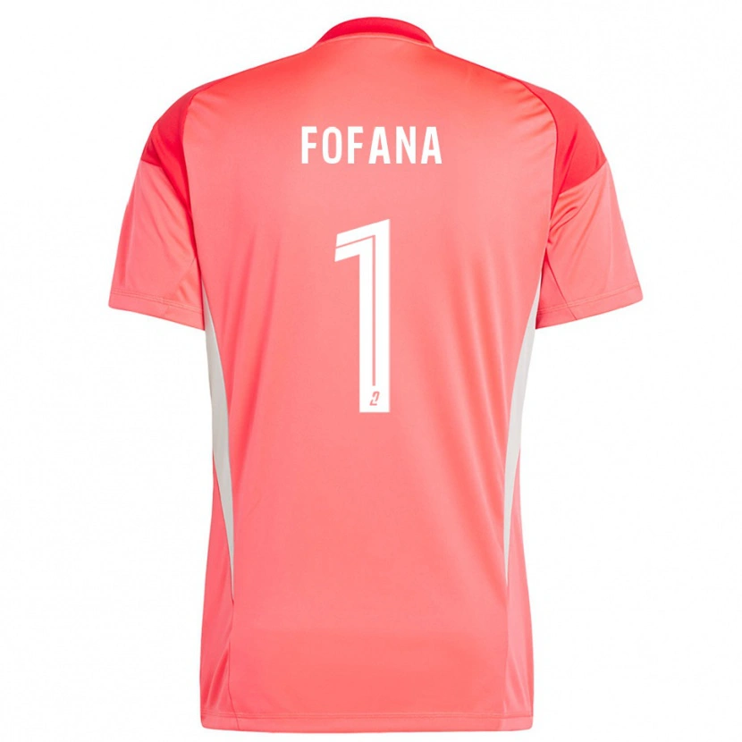 Danxen Herren Cheik Fofana #1 Trikot Orange Rot Weiß Torwarttrikot 2025/26