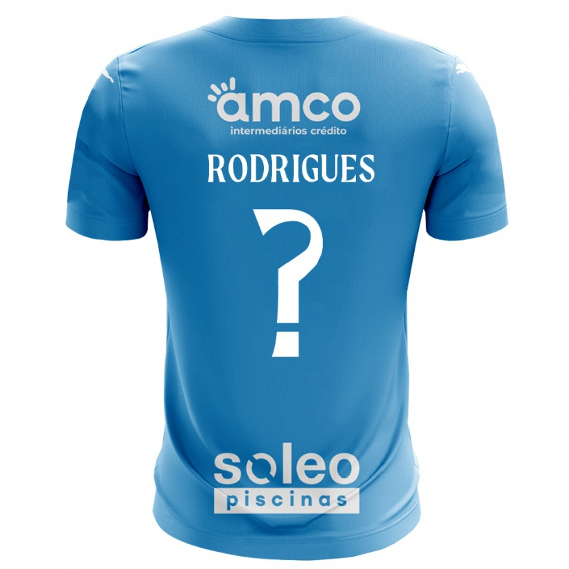 Danxen Herren David Rodrigues #0 Trikot Blau Weiß Torwarttrikot 2025/26
