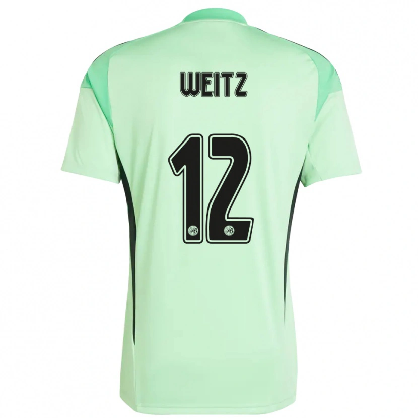 Danxen Herren Axel Weitz #12 Trikot Hellgrün Schwarz Torwarttrikot 2025/26