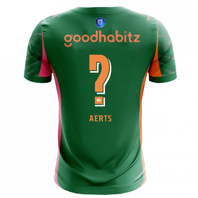 Danxen Herren Jim Aerts #0 Trikot Grün Orange Torwarttrikot 2025/26