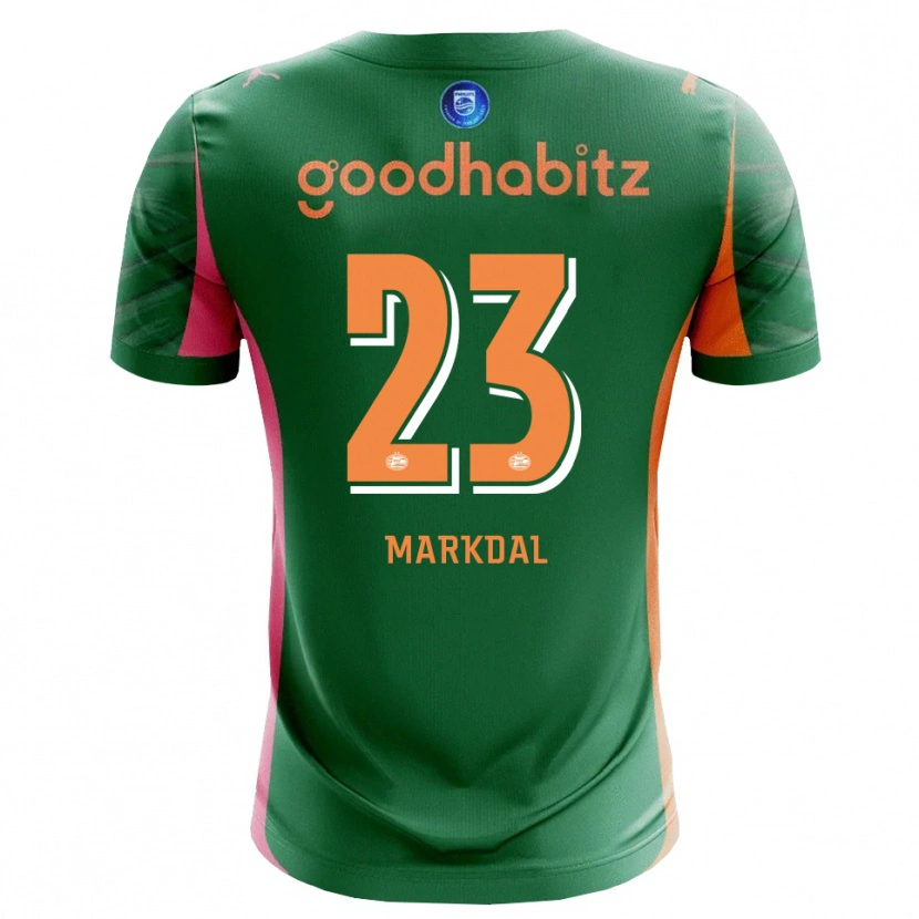 Danxen Herren Mikkel Markdal #23 Trikot Grün Orange Torwarttrikot 2025/26