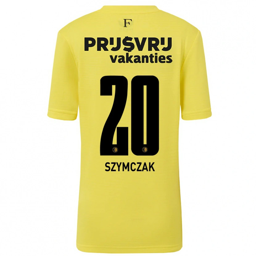 Danxen Herren Oliwia Szymczak #20 Trikot Gelb Schwarz Torwarttrikot 2025/26
