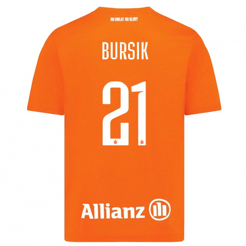 Danxen Herren Josef Bursik #21 Trikot Orange Weiß Torwarttrikot 2025/26
