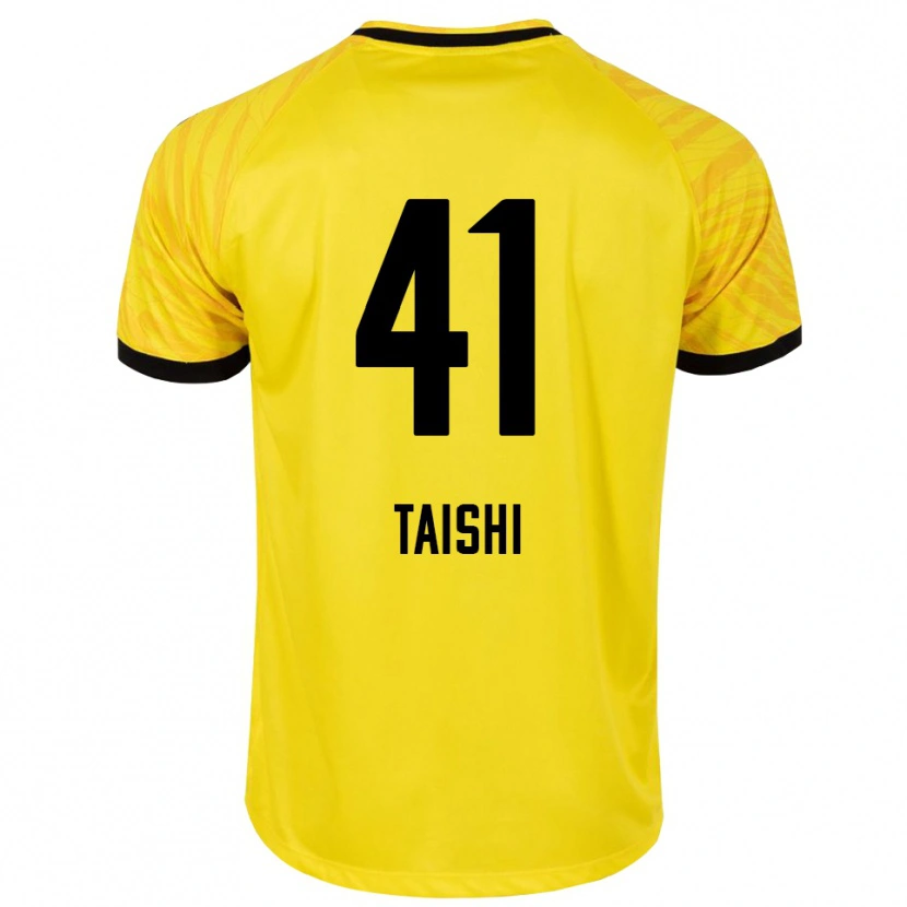 Danxen Herren Taishi Brandon Nozawa #41 Trikot Gelb Schwarz Torwarttrikot 2025/26