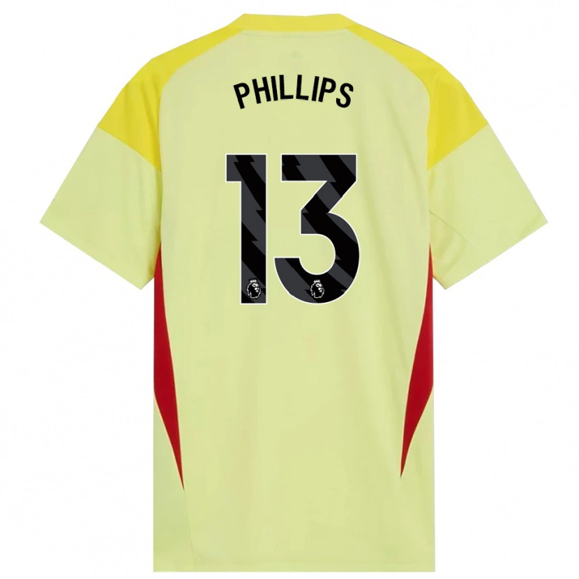 Danxen Herren Charlie Phillips #13 Trikot Gelb Rot Schwarz Torwarttrikot 2025/26