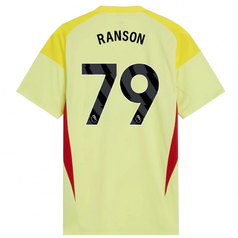 Danxen Herren Khari Ranson #79 Trikot Gelb Rot Schwarz Torwarttrikot 2025/26