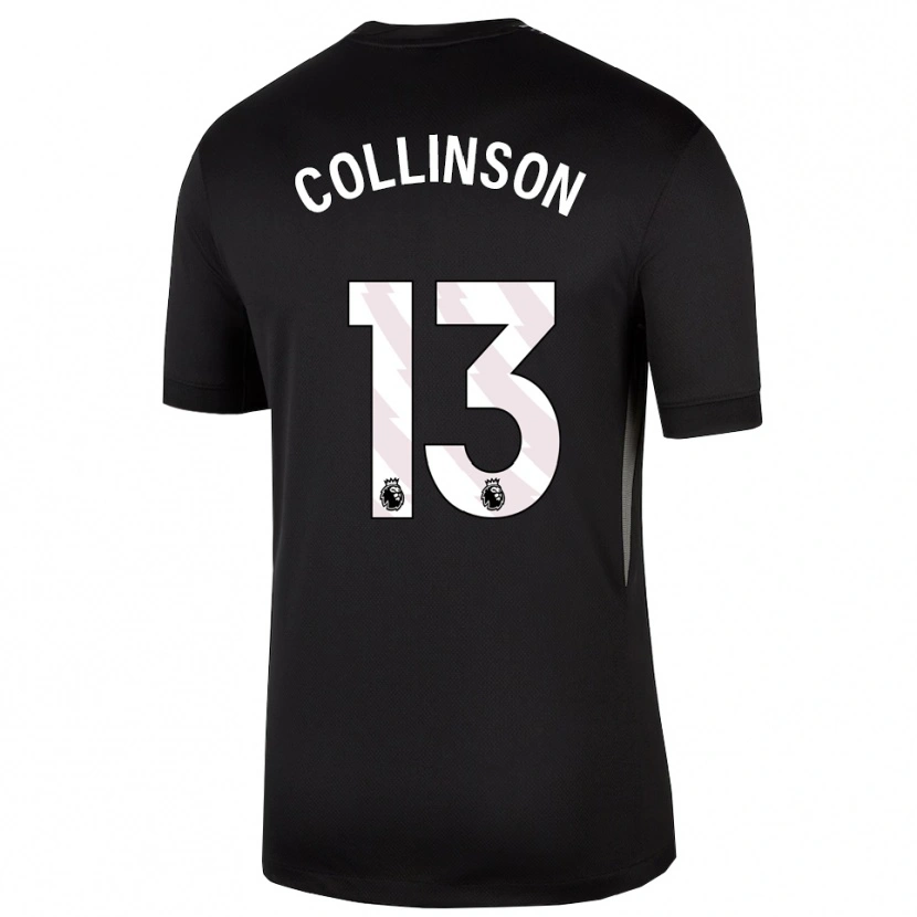 Danxen Herren Isaac Collinson #13 Trikot Schwarz Weiß Torwarttrikot 2025/26