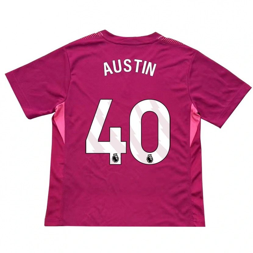 Danxen Herren Brandon Austin #40 Trikot Rosenweiß Torwarttrikot 2025/26