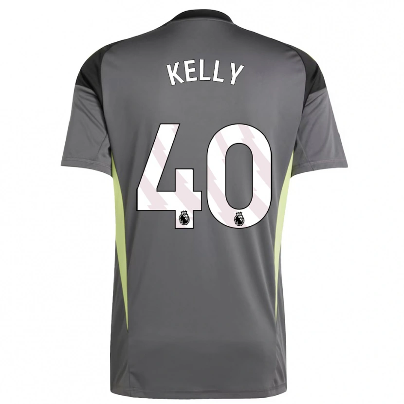Danxen Herren Soffia Kelly #40 Trikot Dunkelgrau Schwarz Torwarttrikot 2025/26