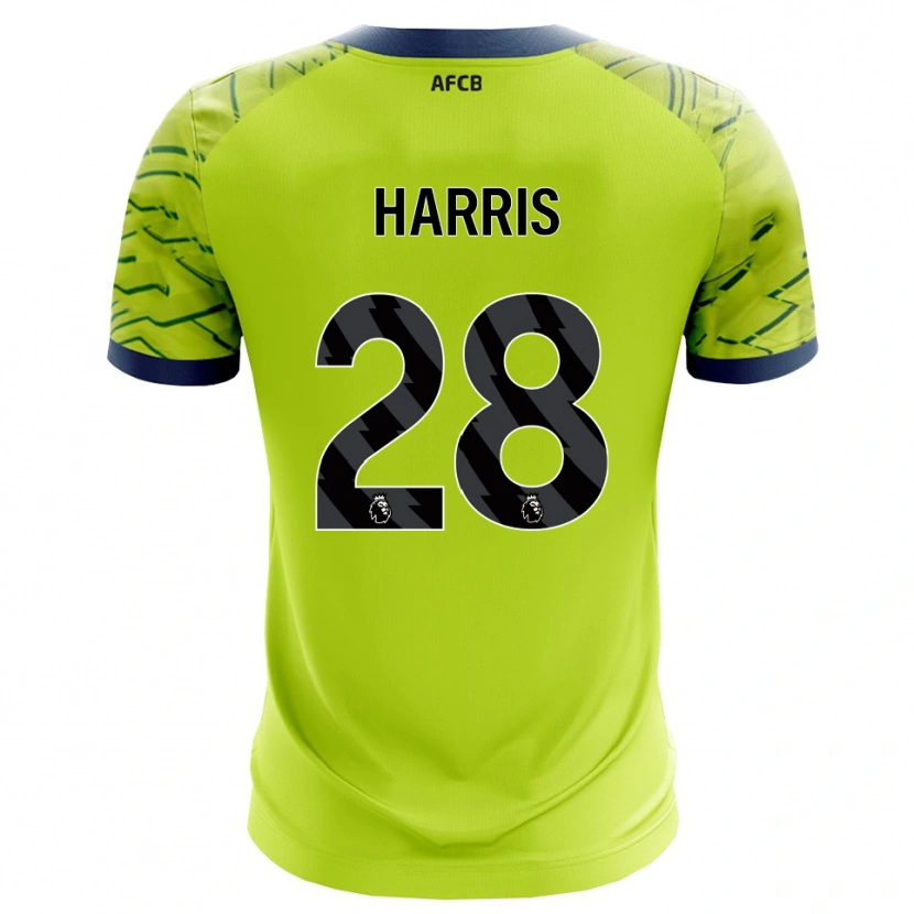 Danxen Herren Charlotte Harris #28 Trikot Grün Gelb Torwarttrikot 2025/26