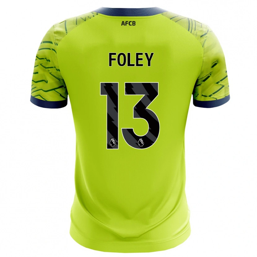 Danxen Herren Erin Foley #13 Trikot Grün Gelb Torwarttrikot 2025/26