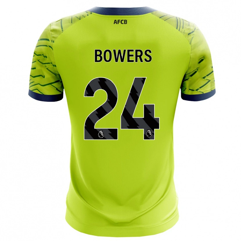 Danxen Herren Kelci Bowers #24 Trikot Grün Gelb Torwarttrikot 2025/26
