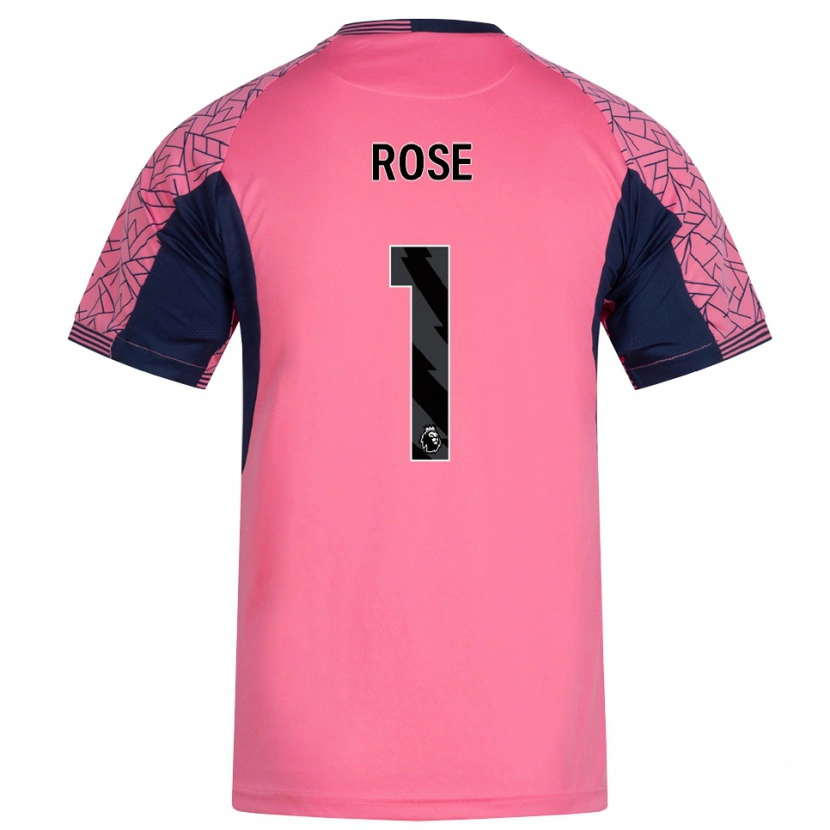 Danxen Herren Reggie Rose #1 Trikot Rosa Schwarz Torwarttrikot 2025/26