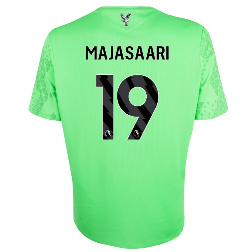 Danxen Herren Milla-Maj Majasaari #19 Trikot Grün Schwarz Torwarttrikot 2025/26