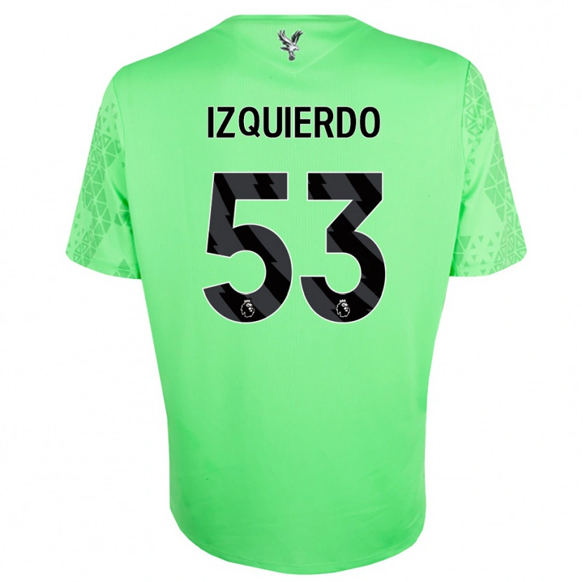 Danxen Herren Jackson Izquierdo #53 Trikot Grün Schwarz Torwarttrikot 2025/26