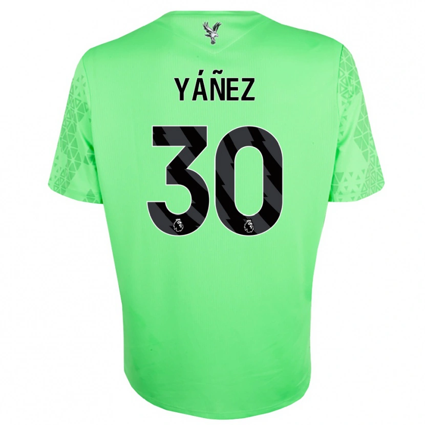 Danxen Herren Shae Yáñez #30 Trikot Grün Schwarz Torwarttrikot 2025/26