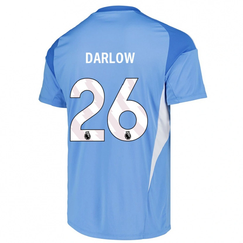 Danxen Herren Karl Darlow #26 Trikot Himmelsblau Weiß Torwarttrikot 2025/26