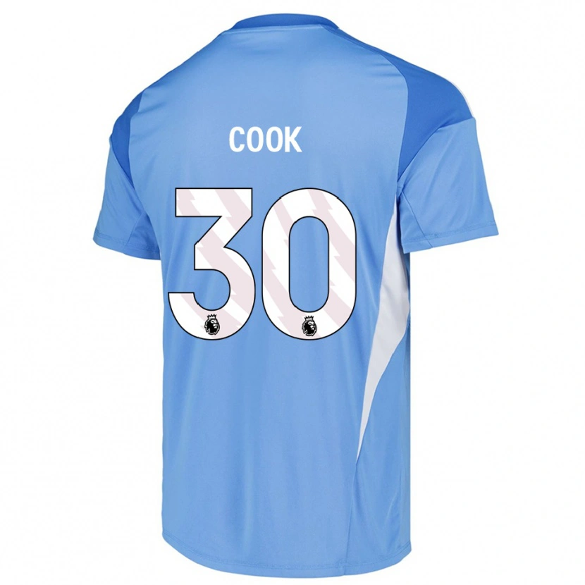 Danxen Herren Robbie Cook #30 Trikot Himmelsblau Weiß Torwarttrikot 2025/26