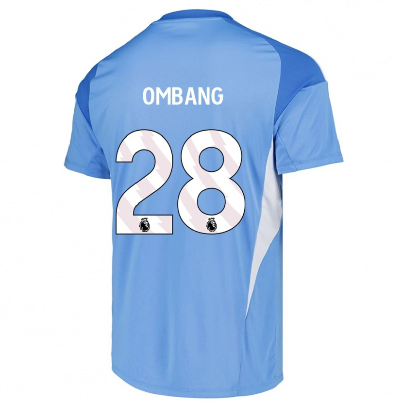 Danxen Herren Darryl Ombang #28 Trikot Himmelsblau Weiß Torwarttrikot 2025/26