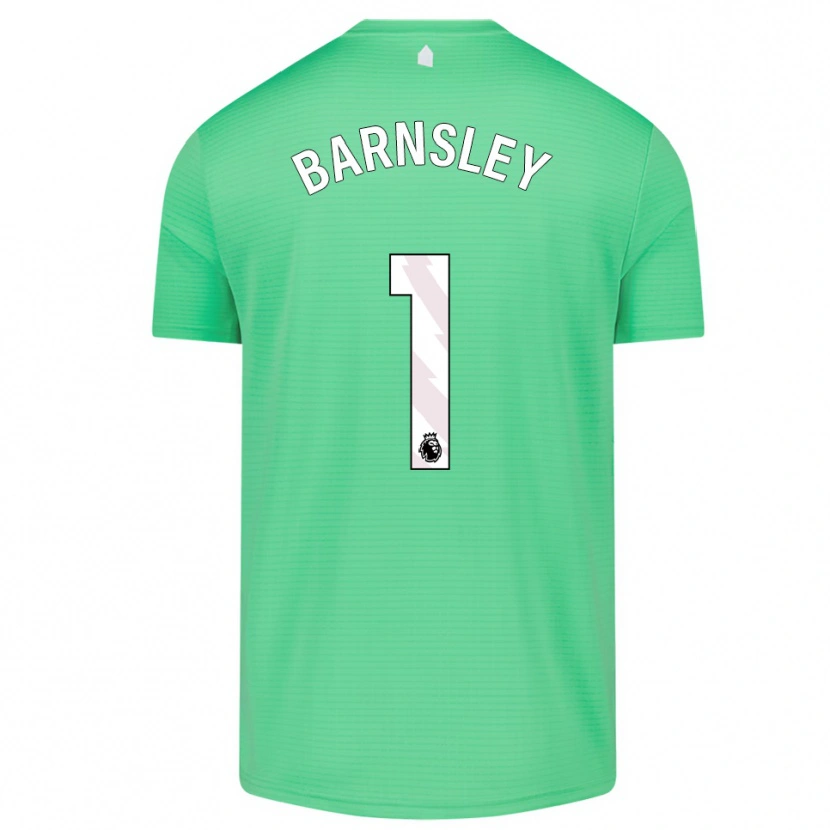 Danxen Herren Fraser Barnsley #1 Trikot Mittelgrün Torwarttrikot 2025/26