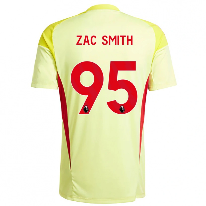 Danxen Herren Zac Smith #95 Trikot Hellgelb Orange Torwarttrikot 2025/26