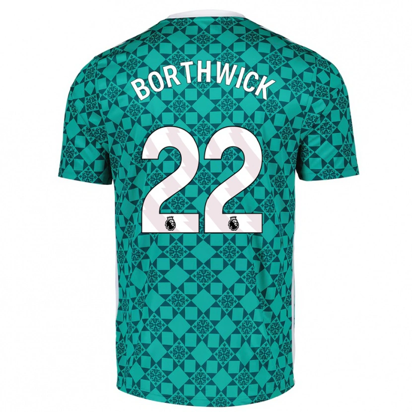 Danxen Herren Megan Borthwick #22 Trikot Grün Weiß Torwarttrikot 2025/26