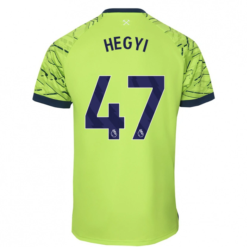 Danxen Herren Krisztián Hegyi #47 Trikot Leuchtendes Grün Torwarttrikot 2025/26