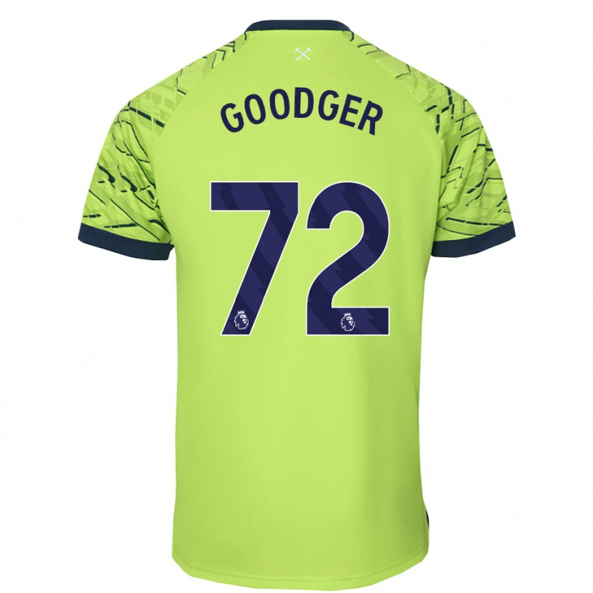 Danxen Herren Tommy Goodger #72 Trikot Leuchtendes Grün Torwarttrikot 2025/26