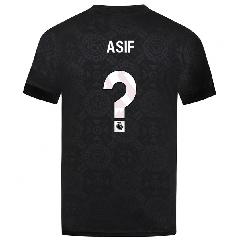 Danxen Herren Dawood Asif #0 Trikot Schwarz Weiß Torwarttrikot 2025/26