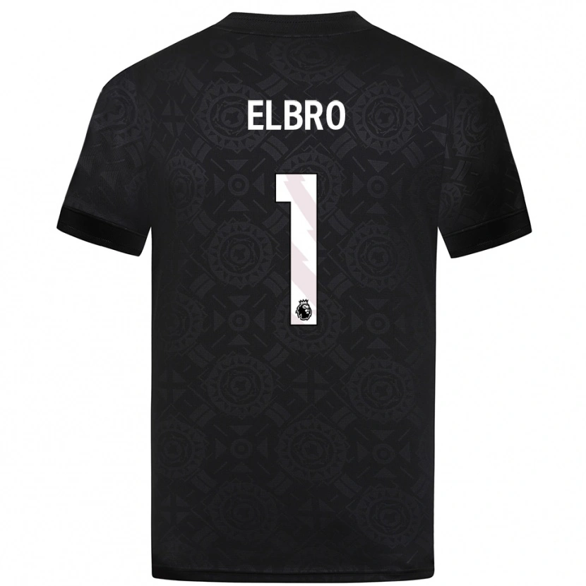 Danxen Herren Maddie Elbro #1 Trikot Schwarz Weiß Torwarttrikot 2025/26