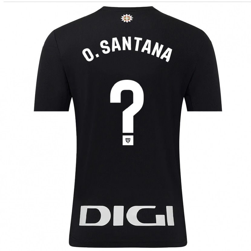 Danxen Herren Olatz Santana Amado #0 Trikot Schwarz Weiß Torwarttrikot 2025/26