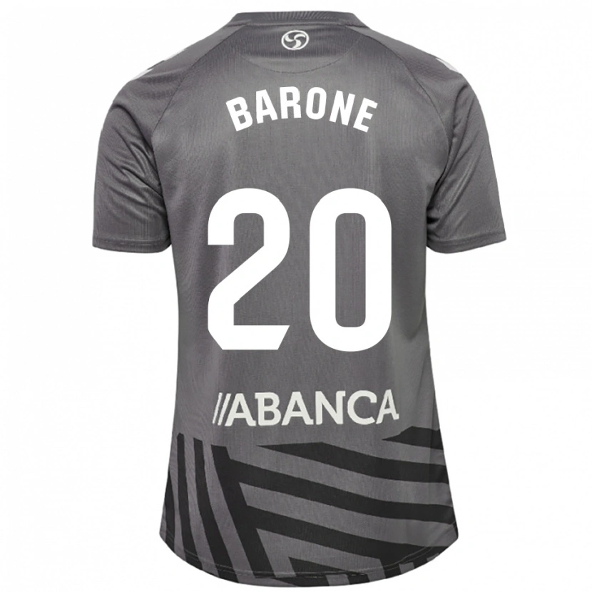 Danxen Herren Caio Barone #20 Trikot Dunkelgrau Schwarz Torwarttrikot 2025/26