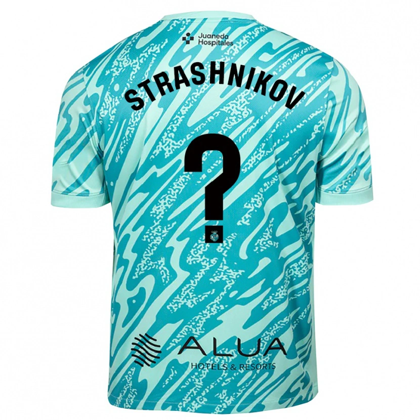Danxen Herren Nikolay Strashnikov #0 Trikot Cyan Schwarz Torwarttrikot 2025/26
