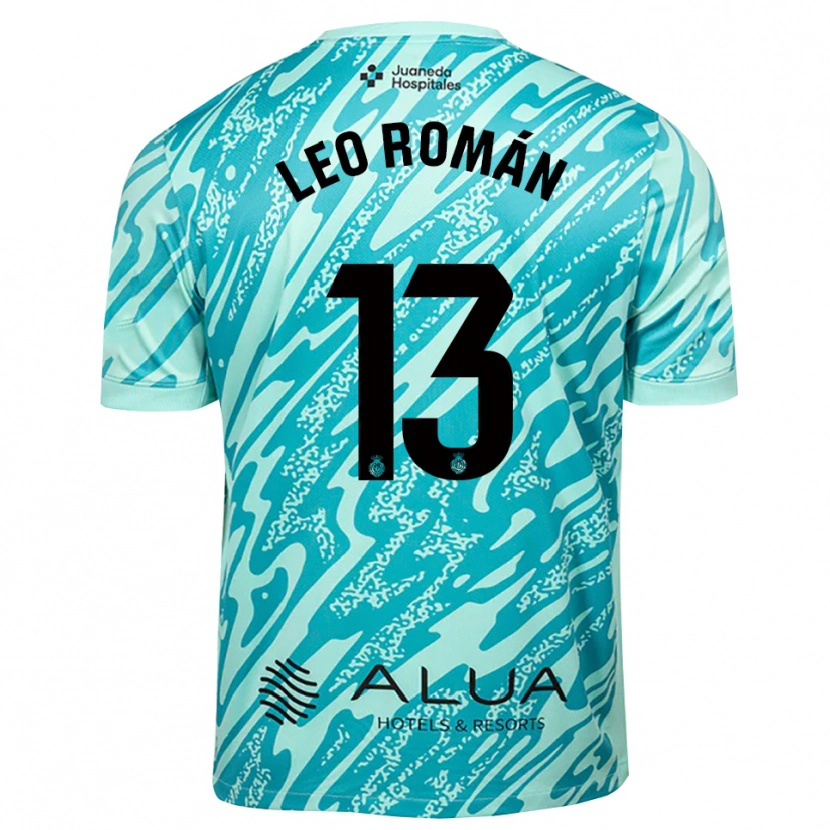 Danxen Herren Leo Román #13 Trikot Cyan Schwarz Torwarttrikot 2025/26