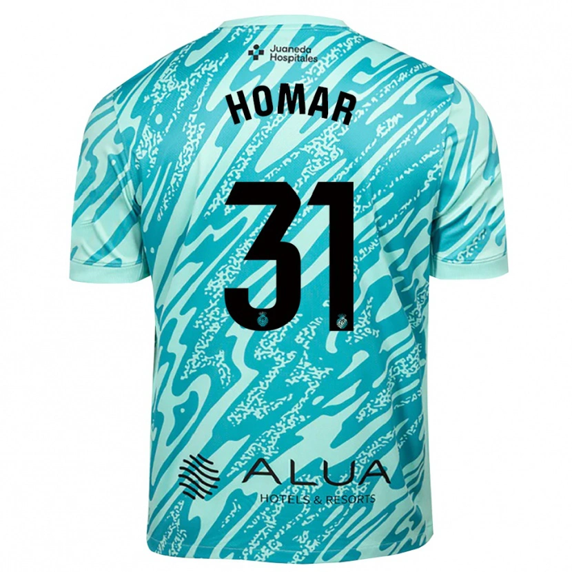 Danxen Herren Gaspar Homar #31 Trikot Cyan Schwarz Torwarttrikot 2025/26