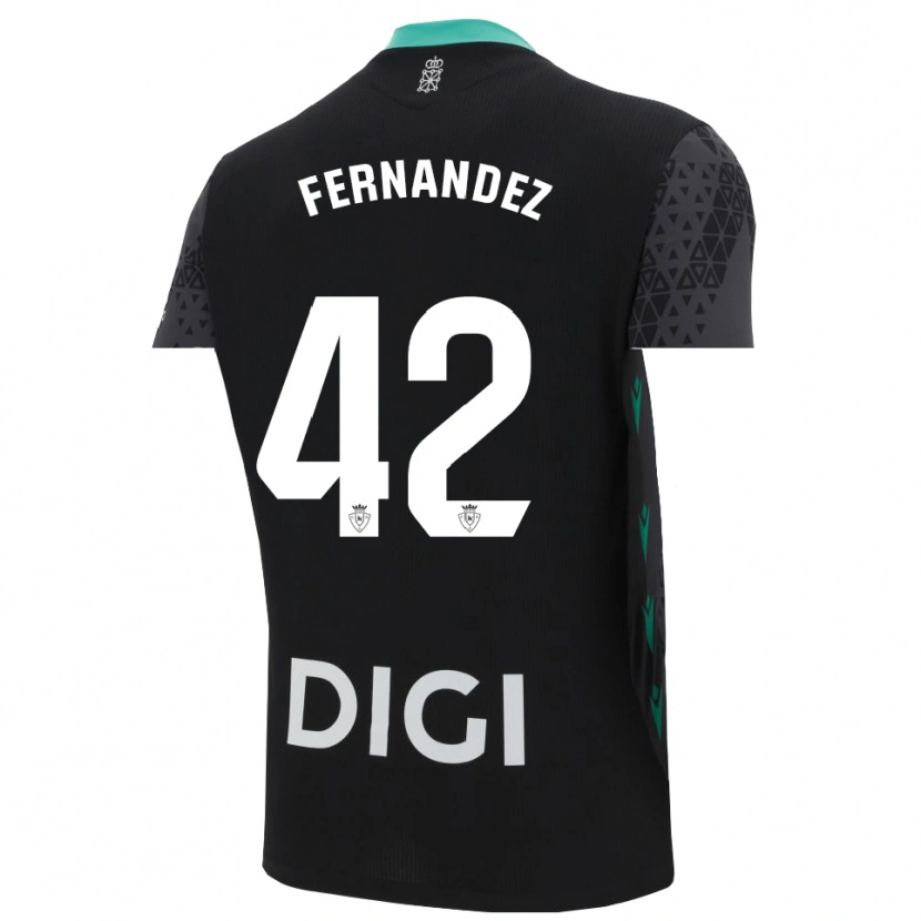 Danxen Herren Rafa Fernández #42 Trikot Dunkelgrau Schwarz Torwarttrikot 2025/26